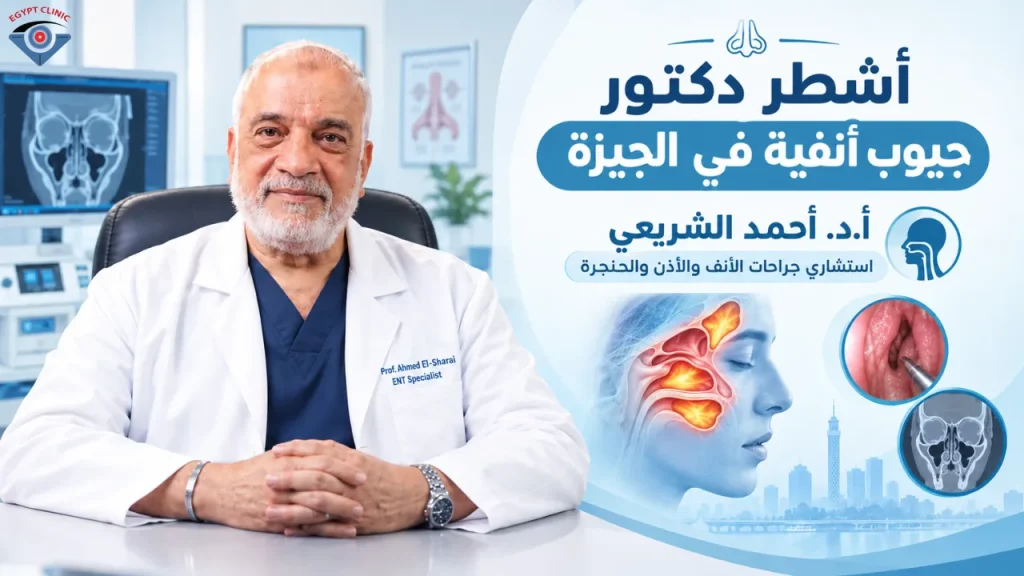 أشطر دكتور جيوب أنفية في الجيزة