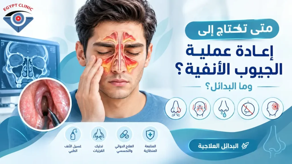 متى تحتاج إلى إعادة عملية الجيوب الأنفية